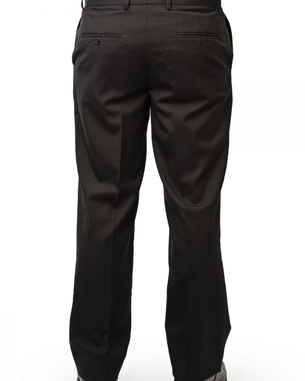 Mens trouser slim fit black