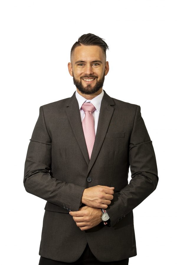 Mens charcoal slim fit jacket front