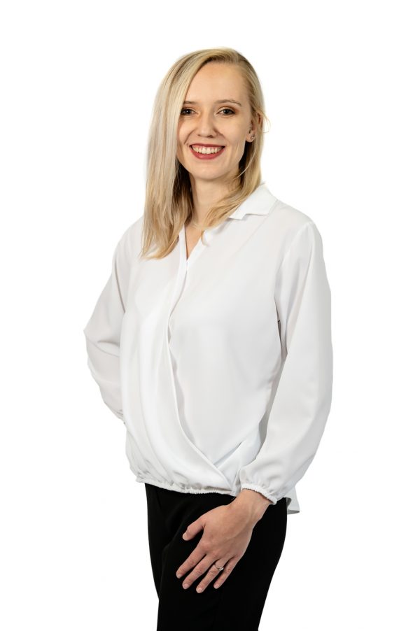 Long sleeve crossover top white