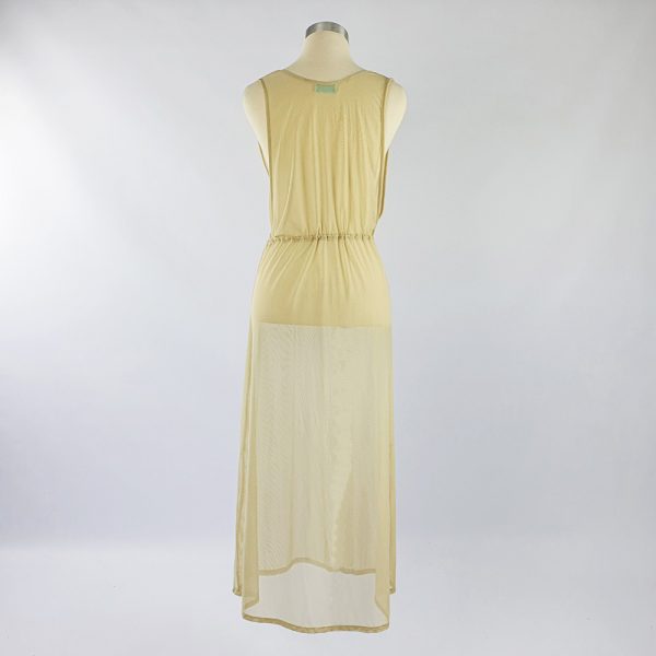 Mesh Over Dress Stone Back