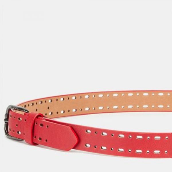 Jeans Belt Red