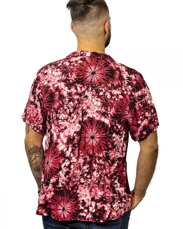 Mens Beach Shirt Red