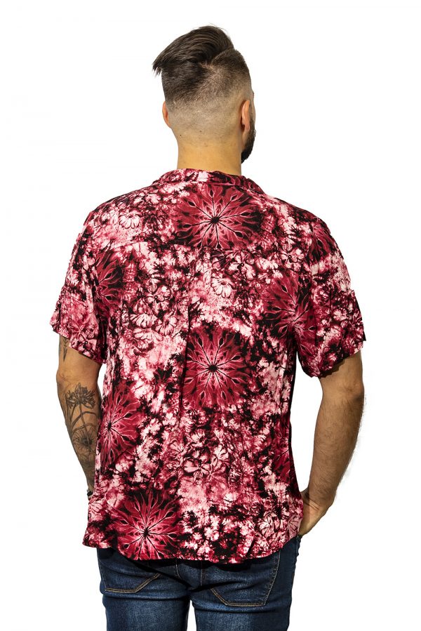 Mens Beach Shirt Red