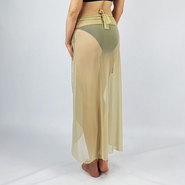 Mesh Over Skirt Stone