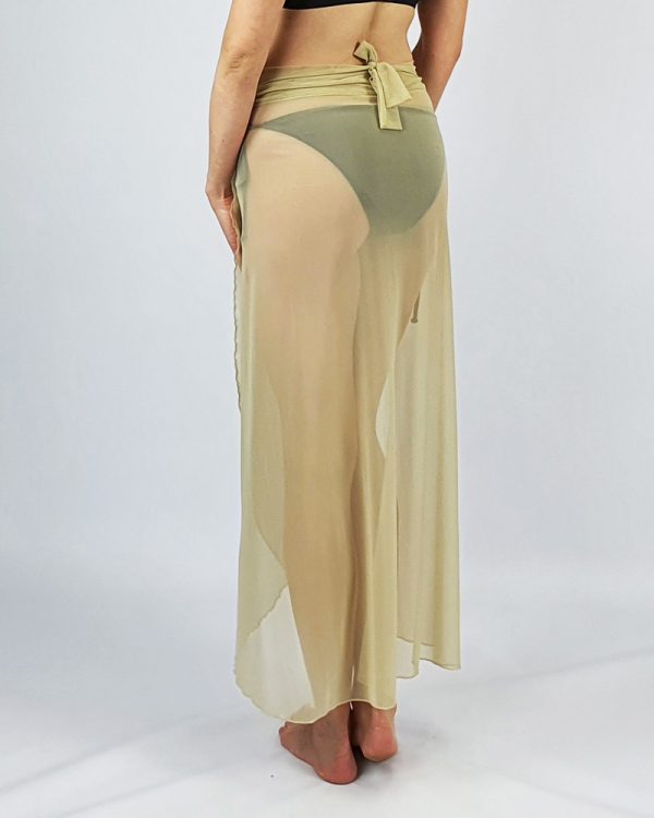 Mesh Over Skirt Stone