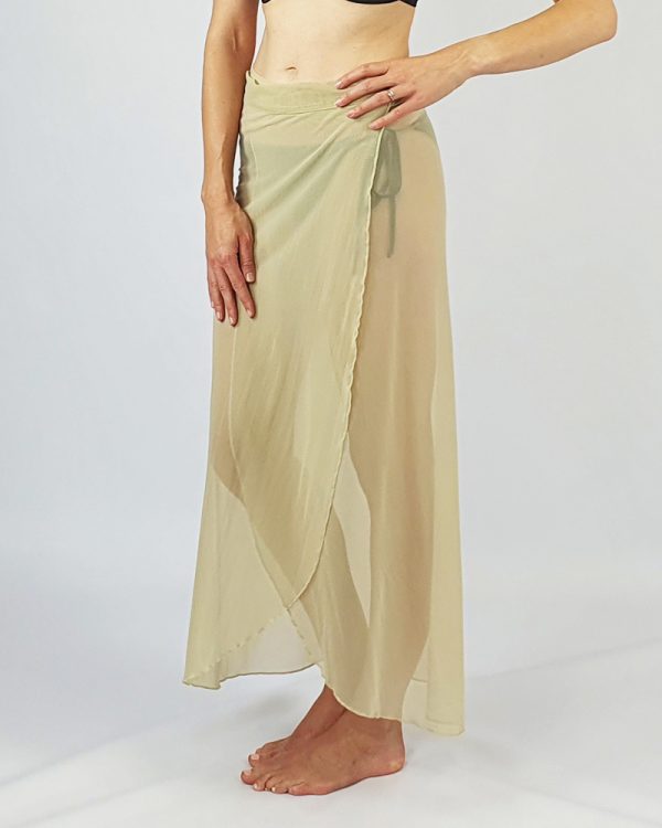 Mesh Over Skirt Stone