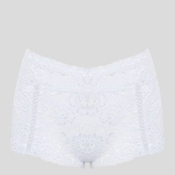 Luna Criss-cross Underwear White