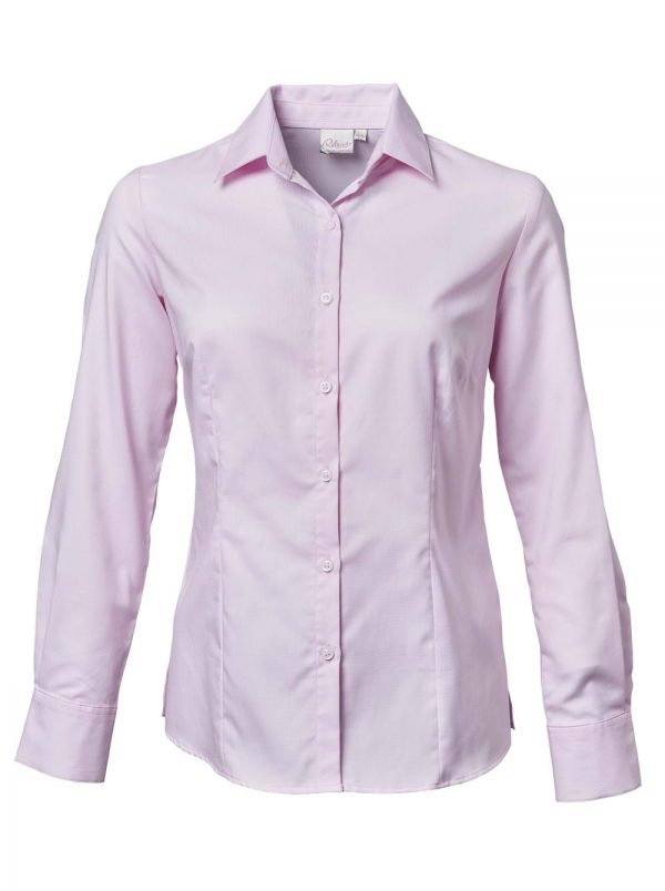 Ladies Chanel Long Sleeve Blouse Pink