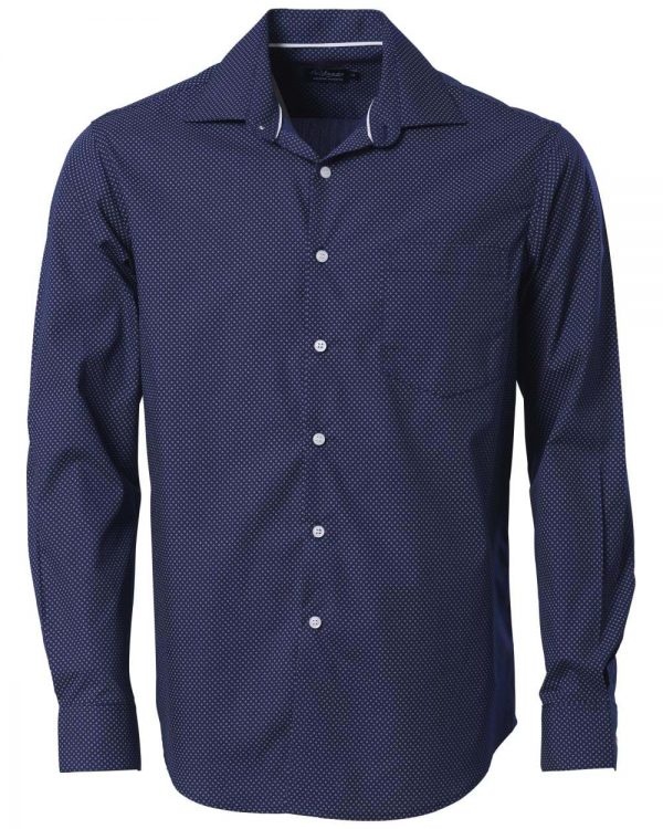 Mens Cullinan Long Sleeve Shirt Navy