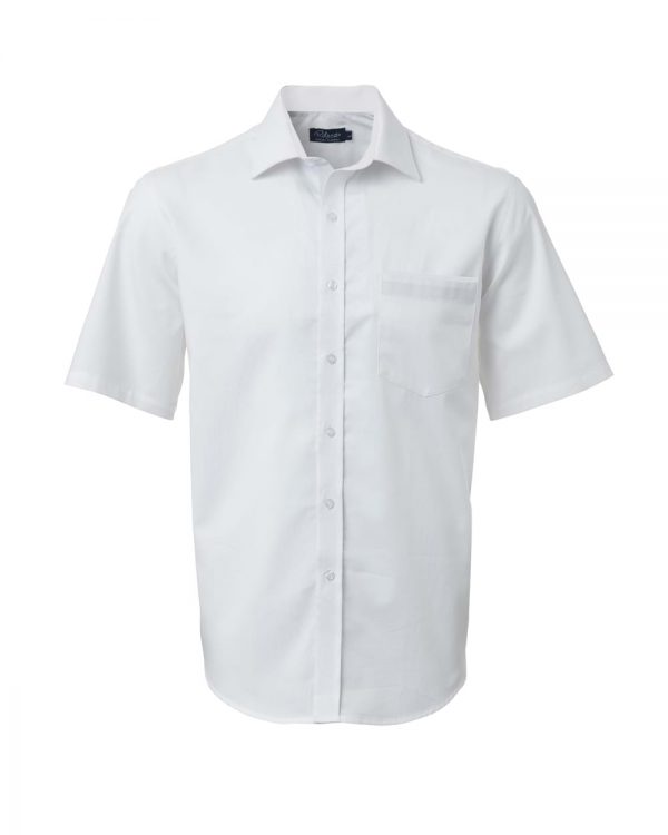 Mens Miller Short Sleeve Shirt White
