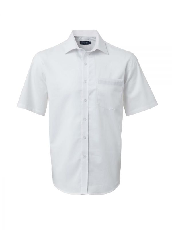 Mens Miller Short Sleeve Shirt White