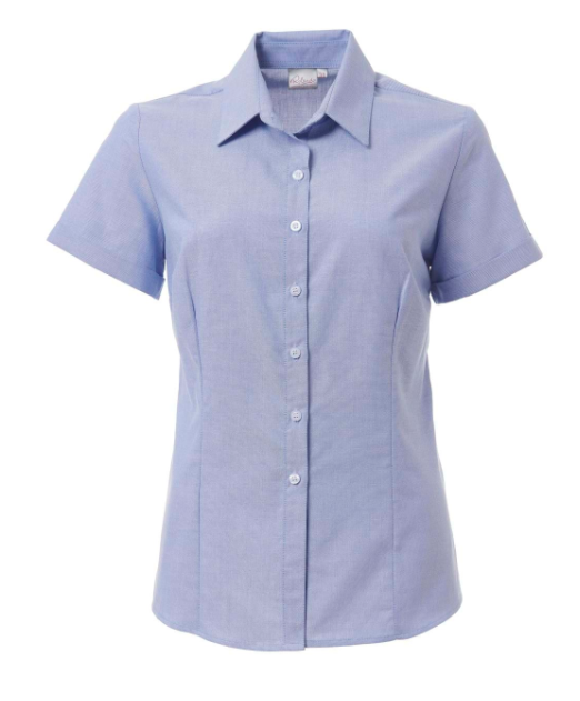 Ladies Amber Oxford ss Blue