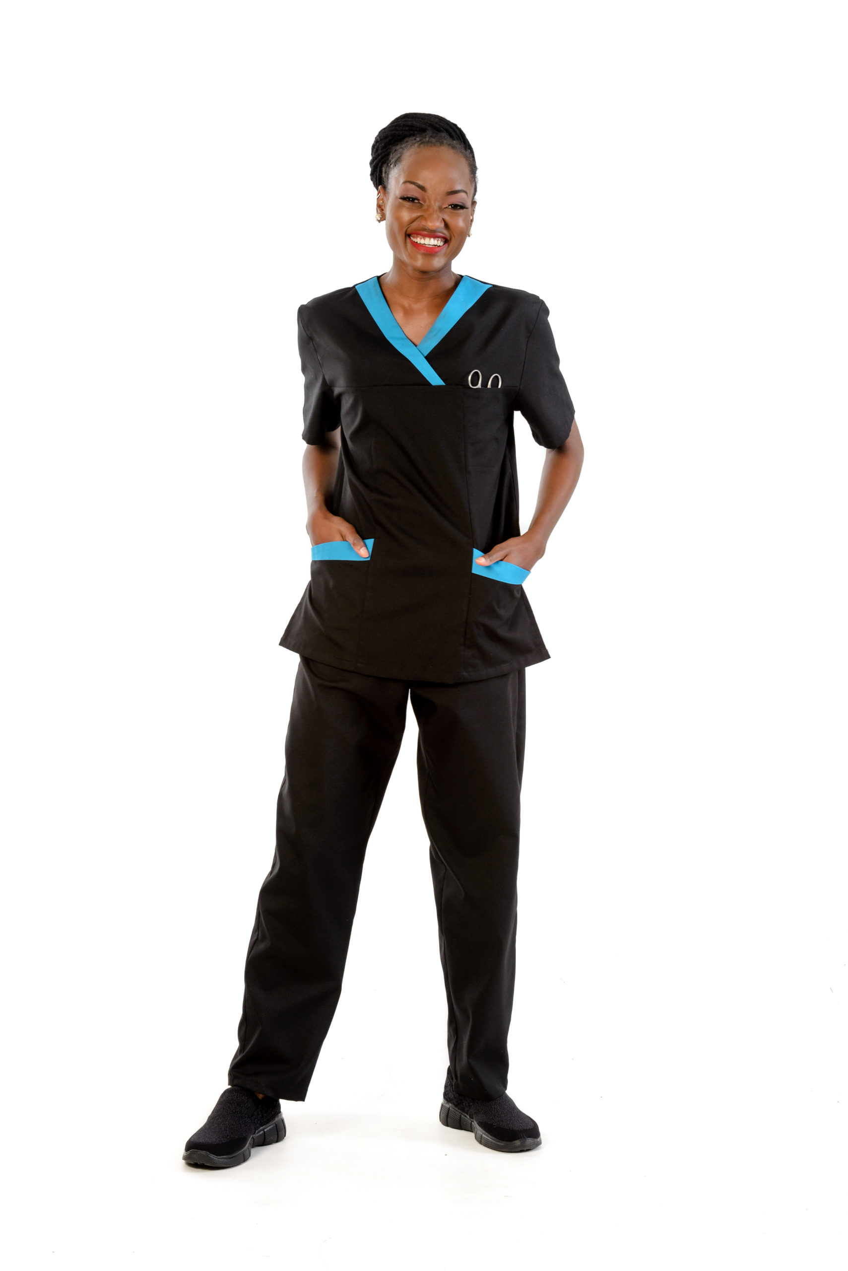 Crystal Quartz Scrub Top Crystal Quartz Scrub Top Front