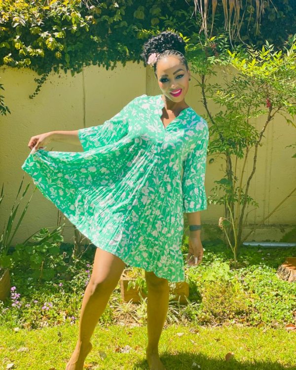 2 Frill Short Print Dress - Print 3 front